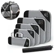 Pack of 6 Compression Packing Travel Storage Bags