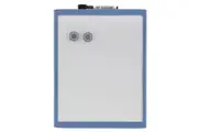 Quartet Basics Dry-Erase Board 28x36cm Whiteboard w Marker Magnets Assorted