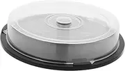 LALAFINA Empty CD Storage Bucket Portable Dvd Storage Container Capacity CD Holder for Organizing Discs Safe and Lightweight Design for Home and Up to Albums
