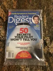 Very Rare Vintage Sealed Reader's Digest Magazine November 2010 Will Ferrell New