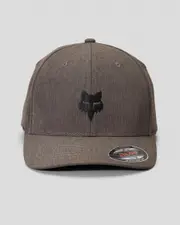 [Fox] Fox Men's Head Select Flexfit Hat in Black Charcoal Size Small/Medium S/M Black Charcoal