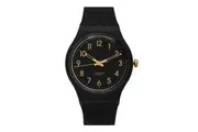 Swatch SO28B113 CLASSIC GOLDEN TAC public urethane watch