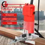 30000RPM 1/4'' Electric Hand Trimmer Wood Laminate Palm Router Joiner Tool 650W