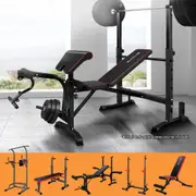 BLACK LORD Weight Bench Squat Rack Sit-up Bench Chin Up Bench Press Benches