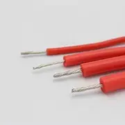 10m high Voltage Silicone Wire 5 10 15 20 25 30 40KV Super Soft Silicone car Ignition Wire tinned Copper core 20-9AWG Motor Lead(5 Meters Price,15KV_20 AWG-0.5MM)