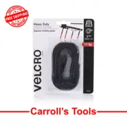 VELCRO® Heavy Duty Stick On Tape - Hook & Loop - 25mm x 1m - Black