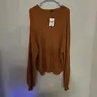 NWT FOREVER 21 Plus Size 3X ☆ AUTUMN RUST SWEATER 3x ☆ NWT