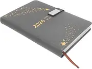 A5 Pu Journal Planner Notebook: 2026 Diary Business Notes Books with Monthly Index for Office Schedule Personal Writing Use