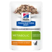 Hills Prescription Diet Metabolic Cat Food 85gx12