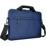 Evol 13.3" Recycled Slim line Laptop Briefcase Bag (Navy)