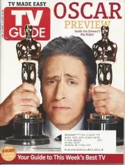 TV GUIDE FEB 27, 2006~JON STEWART~OSCAR/ACADEMY AWARDS PREVIEW~COMPLETE MAGAZINE