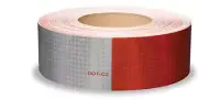 REFLECTIVE SOLUTIONS - V42 Reflective Tape - 11" Red 7� White Reflector Tape