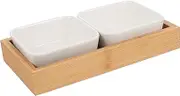 VERDANVERSE 1 PC Nordic Style Ceramic Snack Storage Tray Multi Cell Food Display Plate for Desktop Organization Easy to Clean Compact Design for Fruits