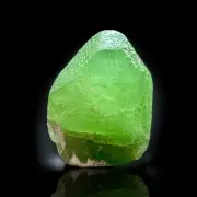 Vibrant peridote terminated crystal Kohistan Pakistan