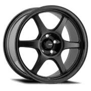 16 inch 16x7 Konig 30B BACKBONE Matte Black wheels rims 4x100 +40 (for: Peugeot)