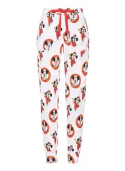 NEW PETER ALEXANDER WOMENS MICKEY MOUSE CLUB WAFFLE PJ PANTS 1+ 16-18 $79.95