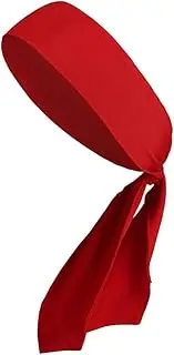[EXQUIMEUBLE] Sweat Tie Headband for Sports Nonslip Workout Headband for Men Women Comfortable Fitness Scarf for Running Yoga Gym and Outdoor Activities