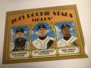 2021 Topps Heritage Rookie Stars 5x7 06/10 Burrows Garcia Funkhouser RC 71