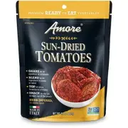 Amore Vegan Sun Dried Tomatoes - Non GMO Certified Ready-to-Eat Herb Infused ...