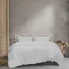 Ardor Boudoir Vintage Washed Quilt Cover Set (White) - Single