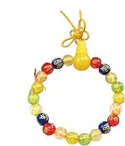 [Generic] Glass Bead Bracelets | Colorful Glass Multipurpose Bracelets | Round Bead Bracelets, Stylish Beads Bracelet for Travel, Refer to description, Glass, Unisex