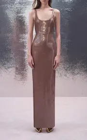 [Alex Perry] Sequined Maxi Dress
