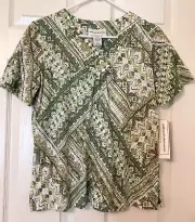 Alfred Dunner Ladies / Women's Parrot Kay Top - Size Small