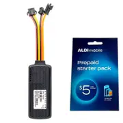 Elinz 4G GPS Tracker Device Live Real Time Tracking Remote Monitoring Anti Theft Car Caravan Boat Trailer Truck 12V-36V ALDI