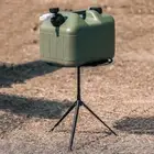 AU Telescopic Camping Table W/ Tripod Storage Bag for BBQ Picnic Hiking Outdoor