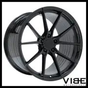 20" VERTINI RF1.2 GLOSS BLACK CONCAVE WHEELS RIMS FITS LEXUS RC350 (for: Lexus)