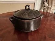Handmade Ethiopian Pottery Cooking Pot (Falasha Tribe)
