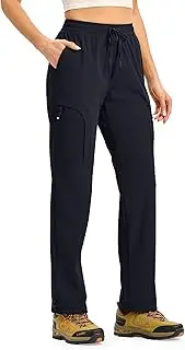 [Gopune] Women's Hiking Cargo Pants Lightweight Quick Dry Water Resistant Camping Work Travel Pants