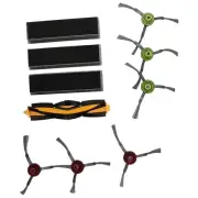 Filters+Side Brushes Replacement For Ecovacs For Deebot Ozmo 920/950/T5/N8/T8/T9