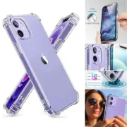 For iPhone 16e 15 14 13 12 11 Pro XS Max XR 7+ 6 Case Clear Soft Tough Gel COVER