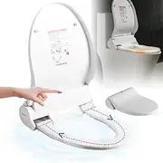 V Type Electric Heated Bidet, Touch Sensor, Smart Warm Toilet Seat W/ 32-36°c Constant Temperature, Comfortable and Hygienic, for Home, Office, Apartment