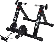 Folding Roller Trainer, Roller Trainer for Indoor Cycling with 7 Resistance Levels, Magnetic Gear, Bicycle Trainer, Exercise Bike, Bicycle Trainer for 24-29 Inch Tyres