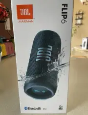 JBL Flip 6 Portable Waterproof Speaker - Black