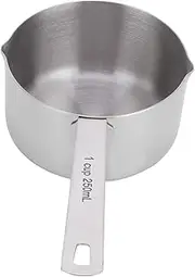 Stainless Steel Baking Measuring Cup Spoon with Scales Kitchen Utensils (1cup250ml)