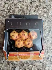 DUNE Adventures in the Imperium: Arrakis Roleplaying Dice RPG *Damaged Box*