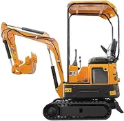 o.8 ton Compact Hydraulic Crawler Excavator – Mini Excavator with Tracks for Construction, Landscaping, and Digging – Portable & Durable Solution for Small Projects