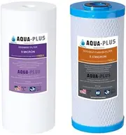 Aqua-Plus Big Blue Sediment and Coconut Activated Carbon Water Filter (10"x4.5")