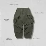 已售出【GOOPI 全新1號】“MT-03” WIDE CARGO PANTS - SAGE GREEN