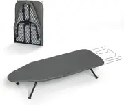 Small Ironing Board Tabletop, Compact Portable Iron Board Foldable with Cover a