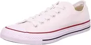 [Converse] Unisex Chuck Taylor All Star Ox Optical Wht Basketball Shoe 8.5 Men US / 10.5 Women US
