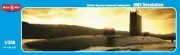 Mikro Mir 350-026 - 1/350 British Resolution-class submarine, scale model kit