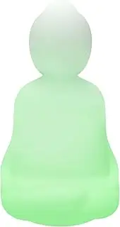 Mindfulness Breathing Buddha Guided Visual Meditation & Mindfulness Tool, Guided Visual Meditation Breathing Light Portable 3 Color Breathing Mode Tool