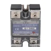 2X(SSR 25A 3-32V DC To 24-480V AC Single Phase Solid State Relay DC Control3554