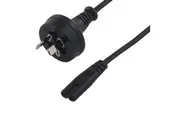 8Ware 2 Pin Core Power Cable 2m AU Plug 240v to IEC C7 figure eight Female Appliance Wall Duty for Notebook AC Adaptor POS OEM ~CBPOW-2C HPL240/8B