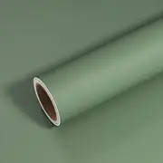 VEELIKE 15.7''x118'' Thick Sage Green Contact Paper for Cabinets Walls Peel and Stick Removable Green Wallpaper for Bedroom Bathroom Waterproof Self Adhesive Green Wall Paper for Kitchen Counter Vinyl