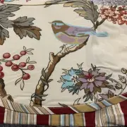 3 Waverly Charleston Chirp Papaya Valances 50x16 NIP Total Of 3 Valances
